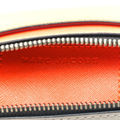 Marc Jacobs Saffiano Small Fluoro Snapshot Camera Bag Neon Orange 7 of 10