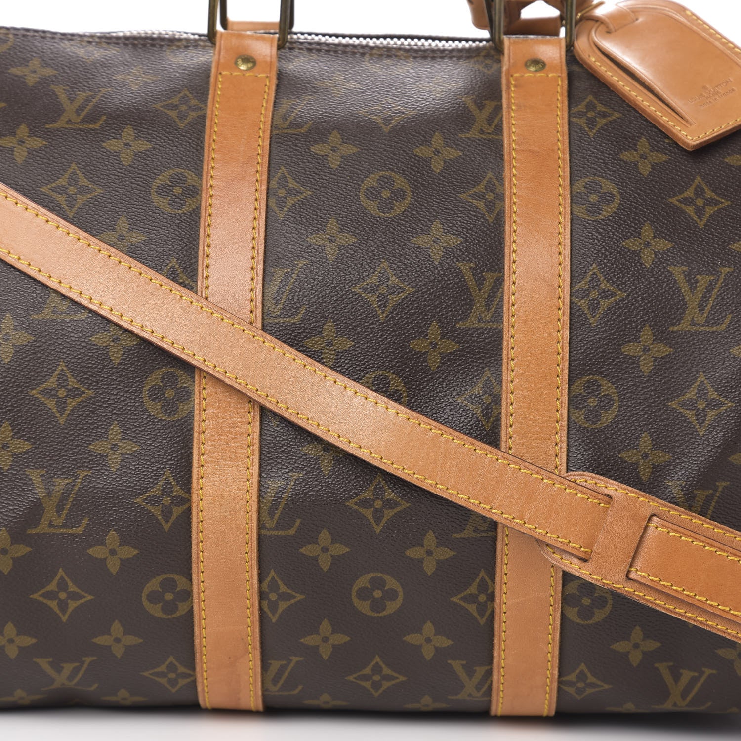 Louis Vuitton Monogram Keepall Bandouliere 45 14 of 14