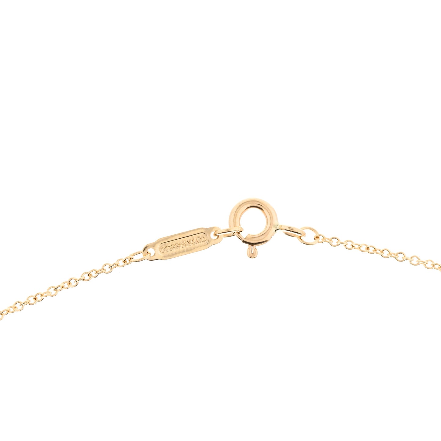 18K Yellow Gold Chain Necklace 16"