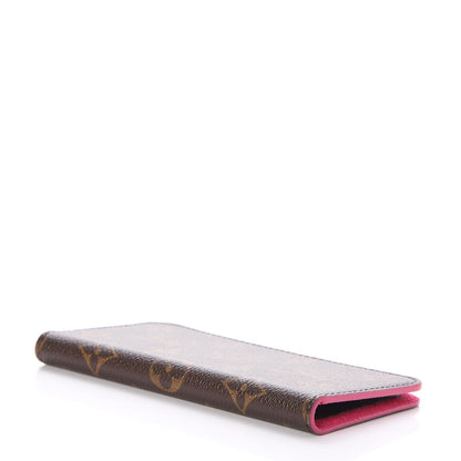 Louis Vuitton Monogram iPhone X Folio Case Rose Pop 4 of 7
