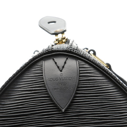 Louis Vuitton Epi Speedy 25 Black 7 of 7