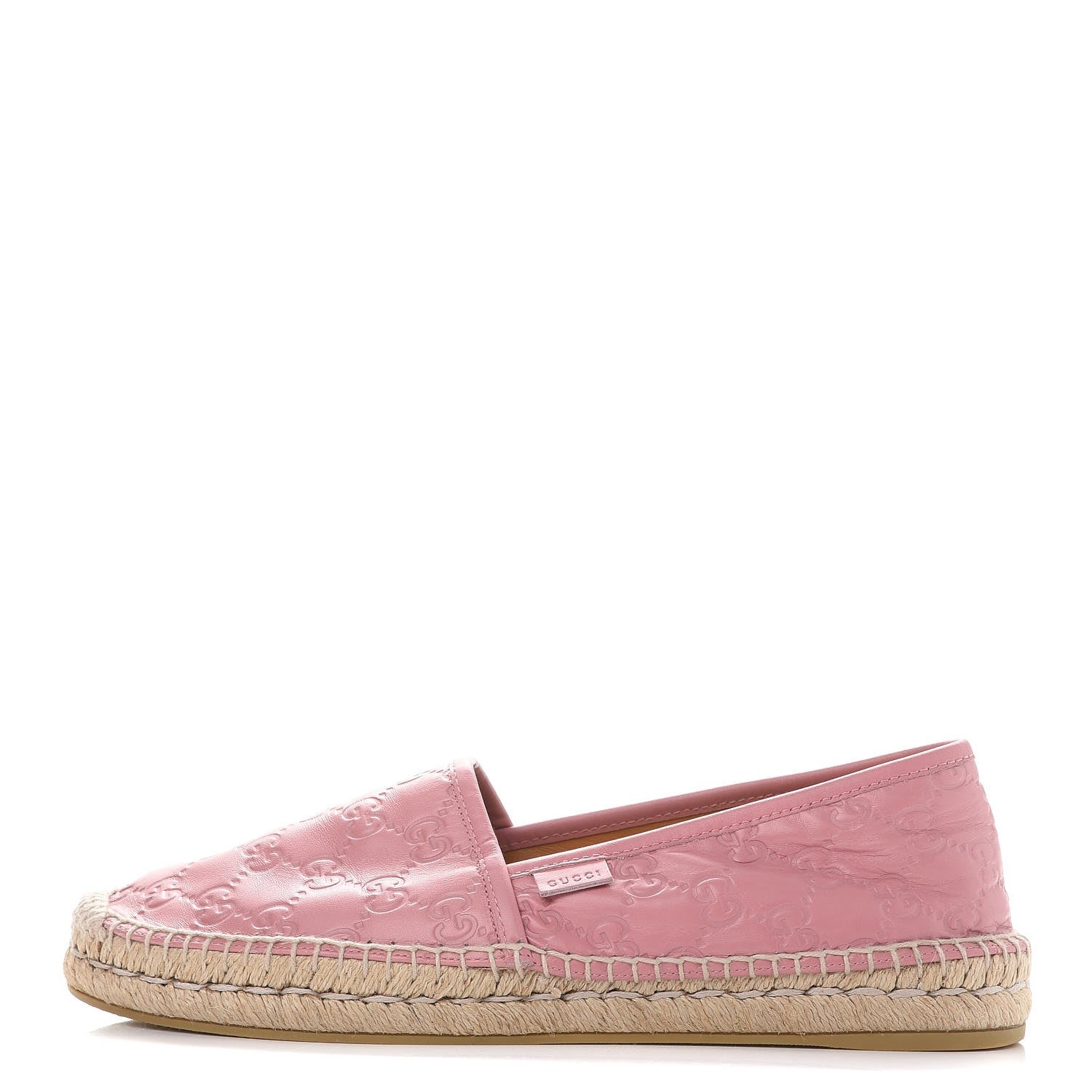 Gucci Guccissima Signature Espadrilles 41 Rose Baby Candy 1 of 13