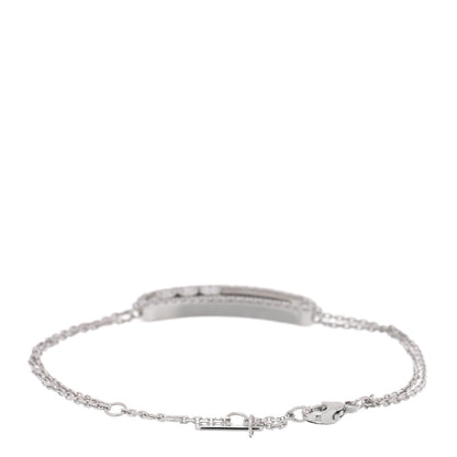 Messika 18K White Gold Diamond Move Classique Pave Bracelet 2 of 4