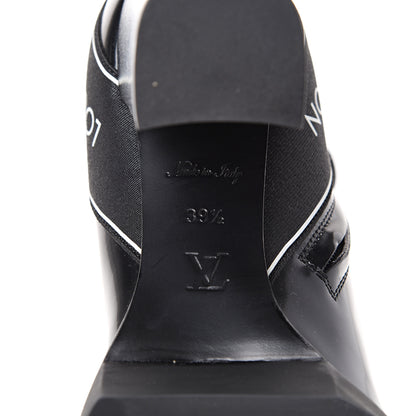 Louis Vuitton Glazed Calfskin Star Trail Ankle Boots 39.5 Black 6 of 9