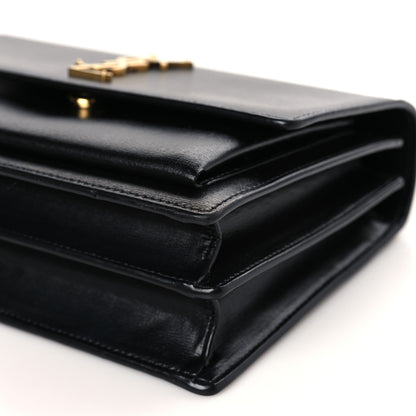 Saint Laurent Calfskin Medium Monogram Sunset Black 8 of 9