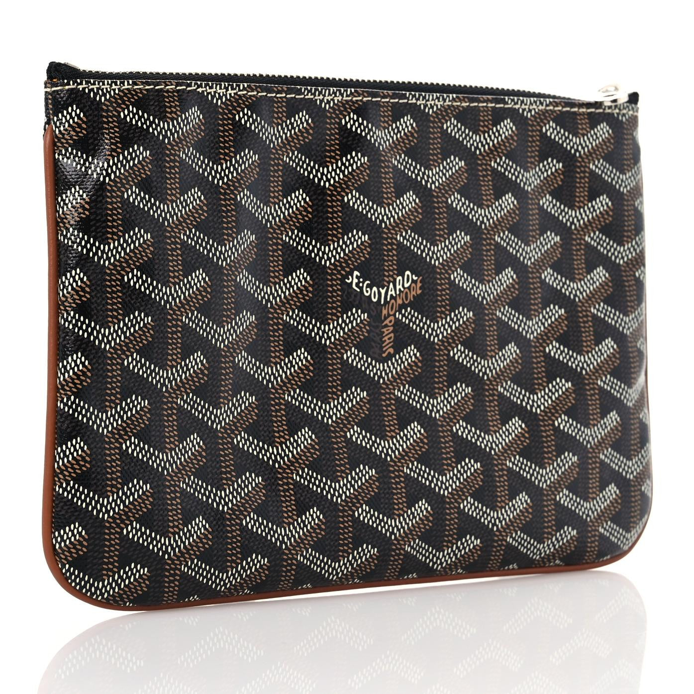 Goyard Goyardine Senat Pochette PM Black Gold 3 of 6