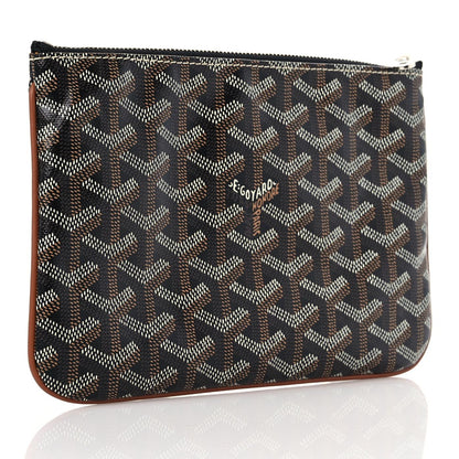 Goyard Goyardine Senat Pochette PM Black Gold 3 of 6