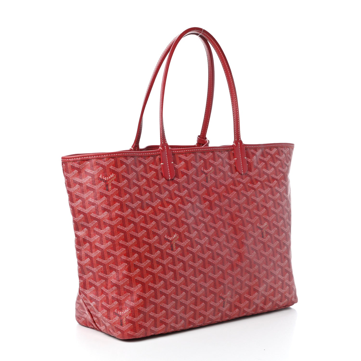 Goyard Goyardine Saint Louis PM Red 3 of 9