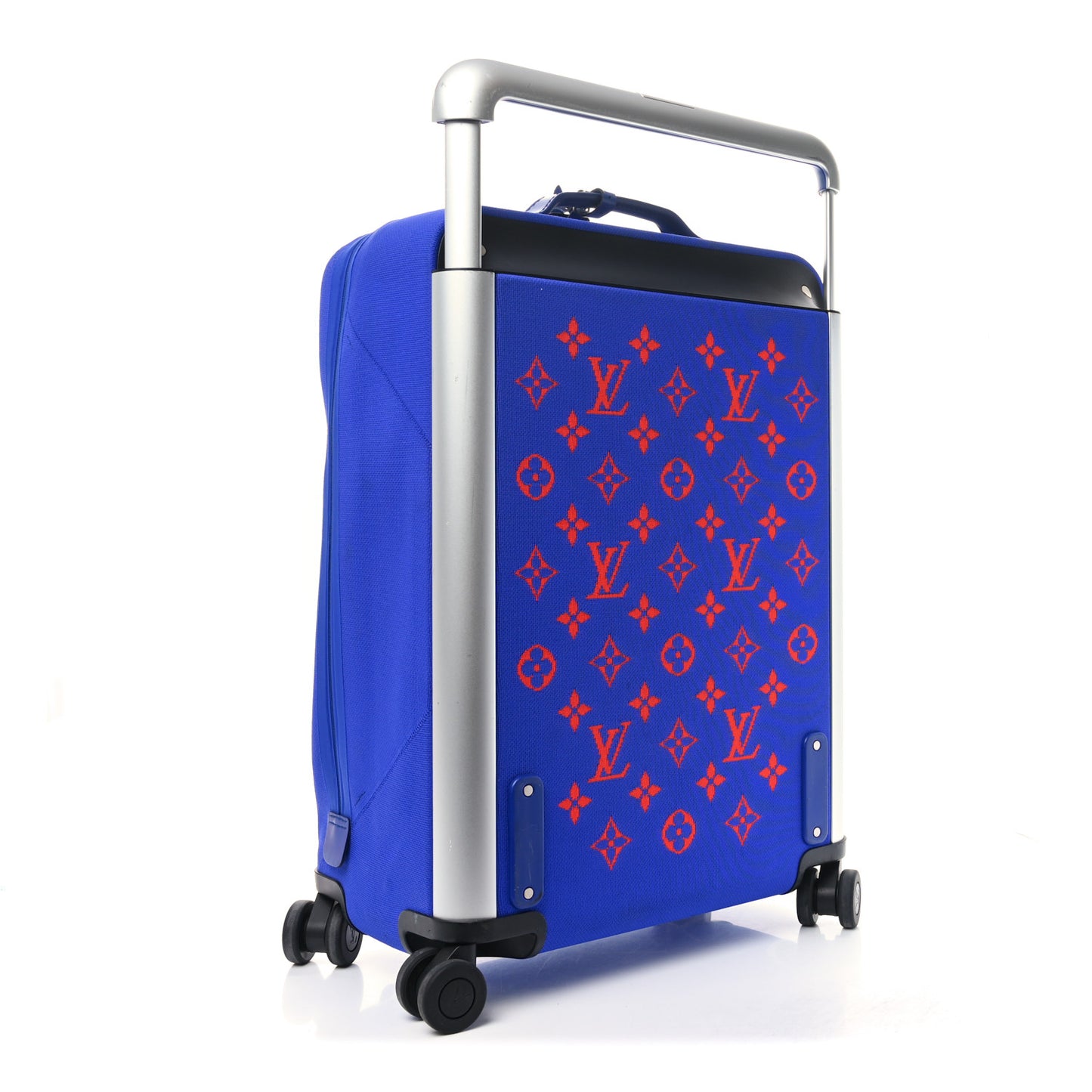 Knit Monogram Horizon Soft 55 Suitcase Blue