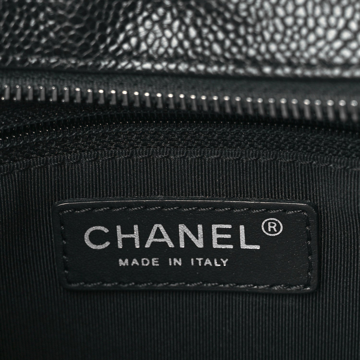 Chanel Caviar Quilted Medium Business Trip Camera Bag Black 6 of 9
