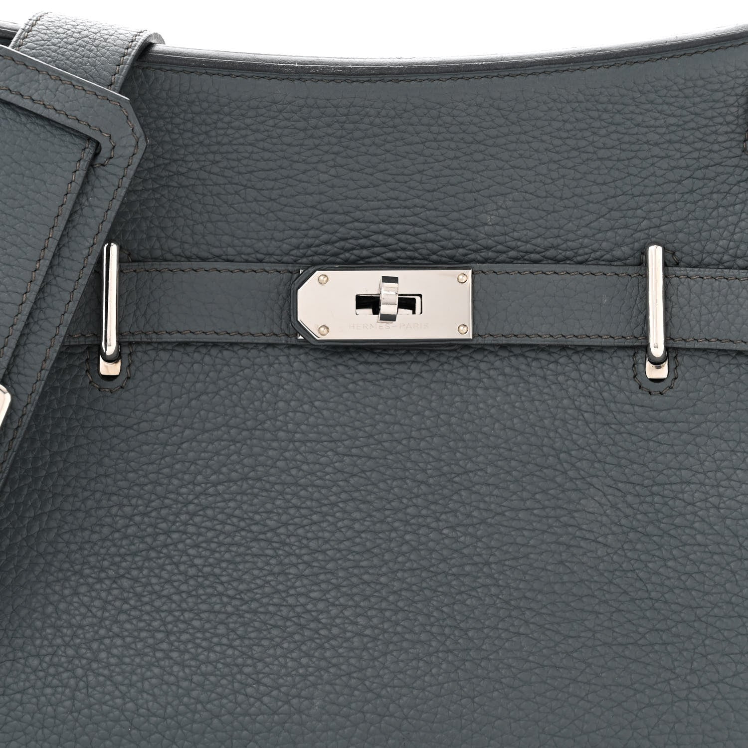 Hermes Taurillon Clemence Jypsiere 31 Bleu Ocean 8 of 17
