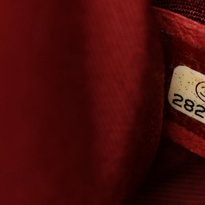 Chanel Caviar Chevron Quilted Medium Boy Flap Red 7 of 10