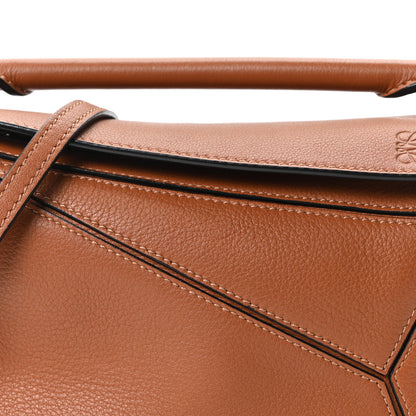 Loewe Calfskin Mini Puzzle Bag Tan 8 of 10