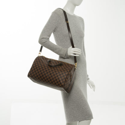 Louis Vuitton Damier Ebene Speedy Bandouliere 35 2 of 7