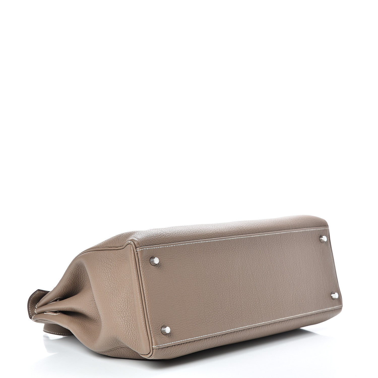 Hermes Togo Kelly Retourne 40 Etoupe 3 of 14