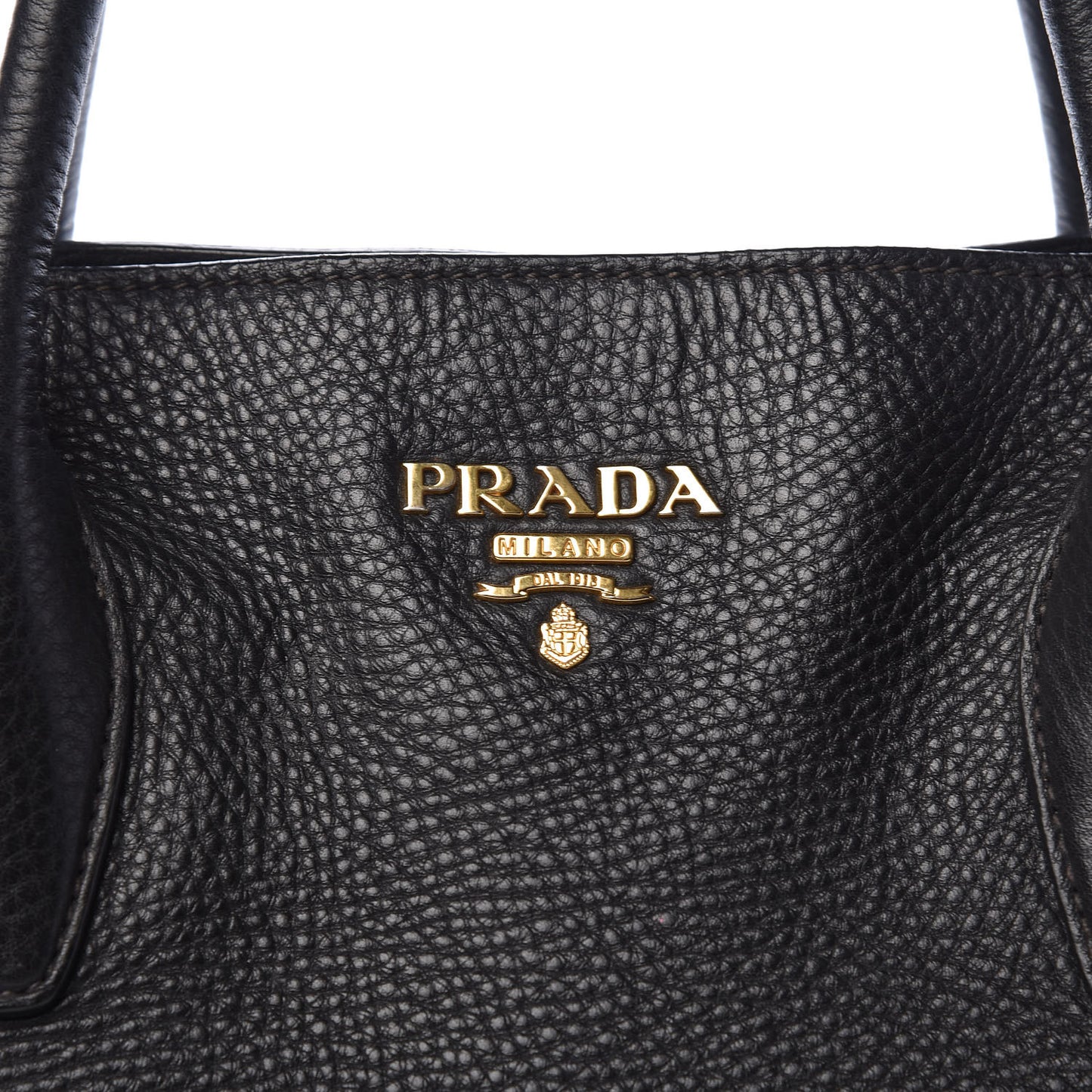 Vitello Daino Tote Black