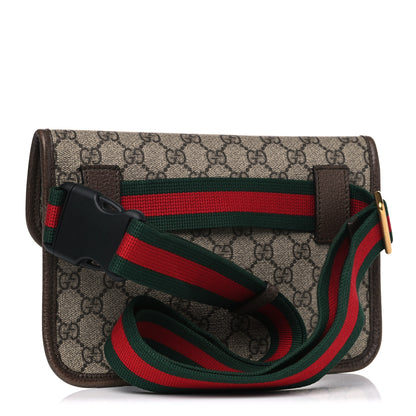 Gucci GG Supreme Monogram Neo Vintage Web Belt Bag Brown 2 of 10