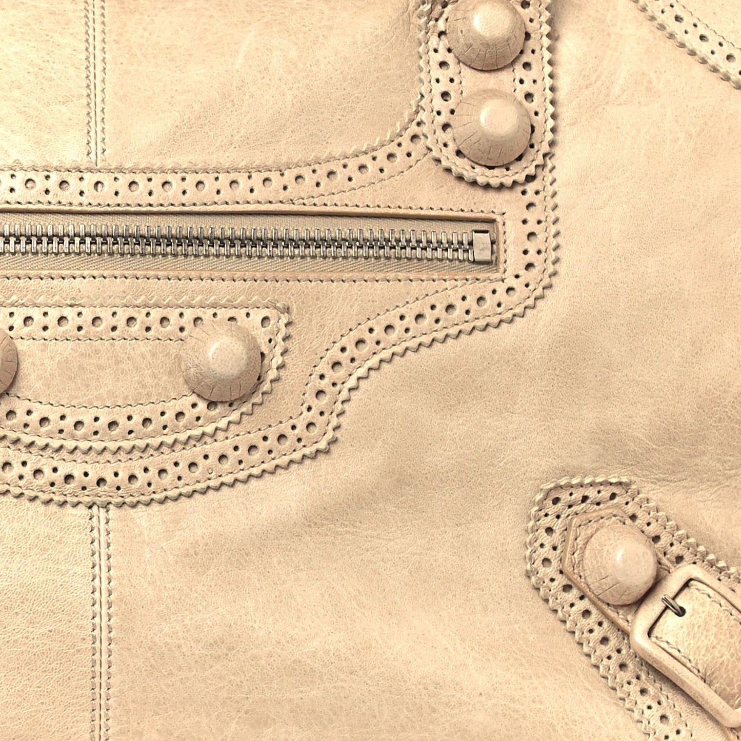 Agneau Giant Brogues Hardware Work Sahara