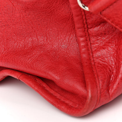 Balenciaga Agneau Giant 21 Silver Hardware City Rouge Coquelicot 14 of 17