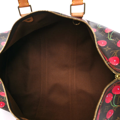 Louis Vuitton Monogram Cerises Keepall 45 5 of 10