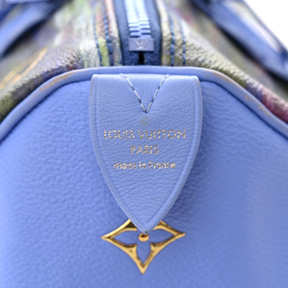 Louis Vuitton Masters Monet Speedy 30 6 of 12