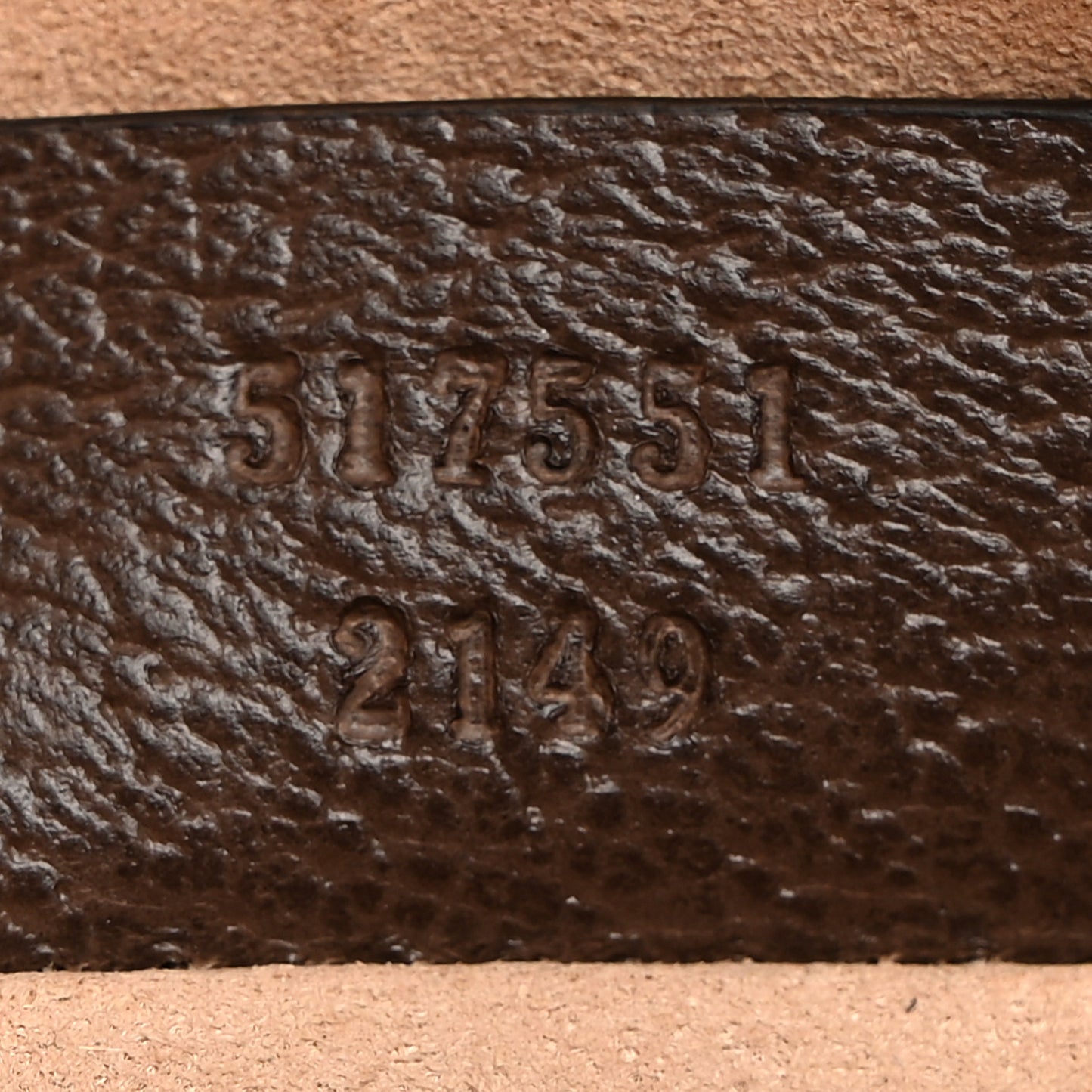 GG Supreme Monogram Large Ophidia Pouch Clutch Brown