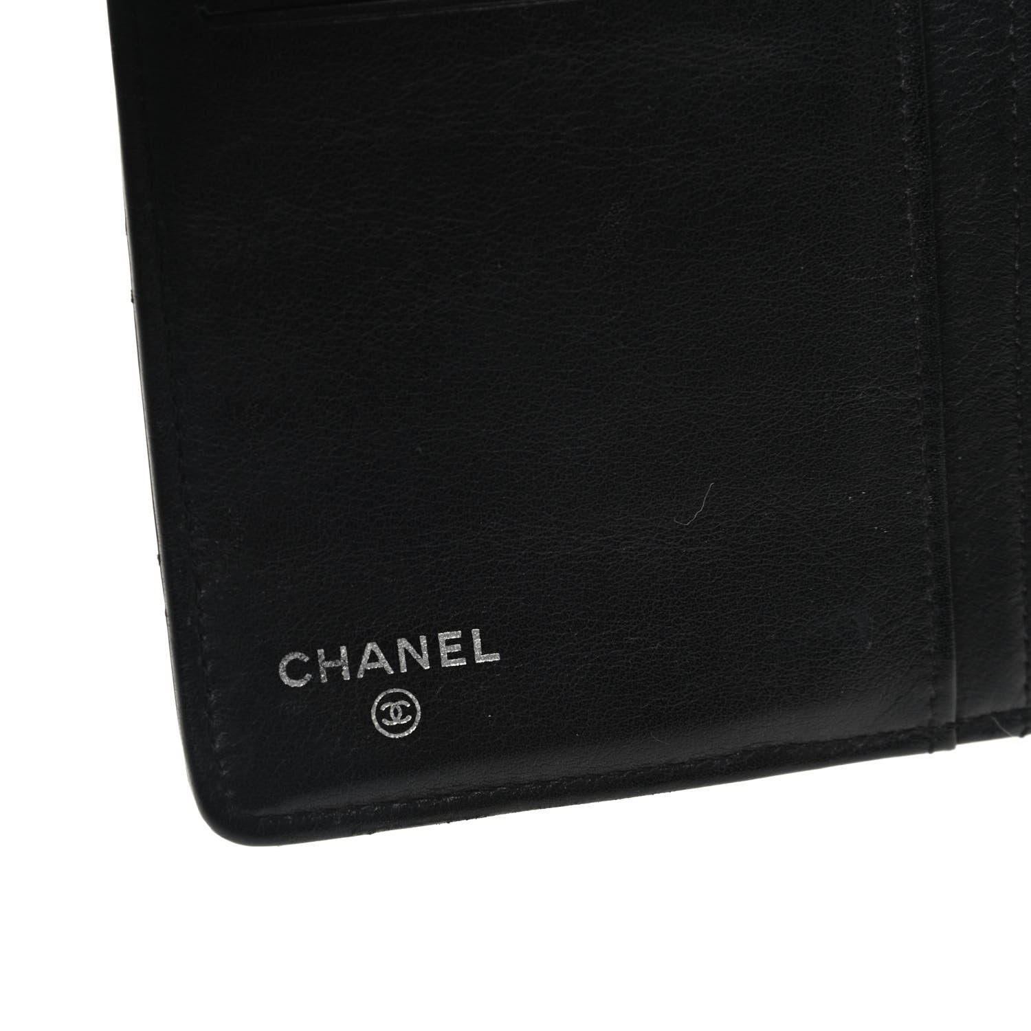Chanel Patent Quilted Brilliant Yen Wallet Black 6 of 9