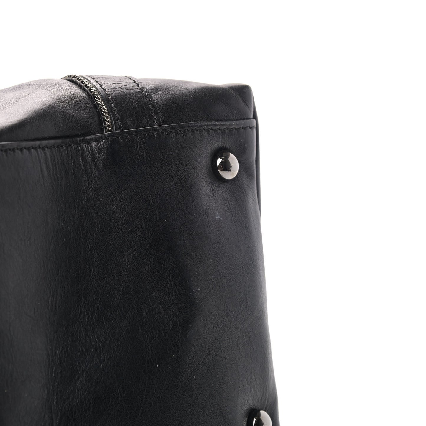 Lambskin East West Soho Shopper Black