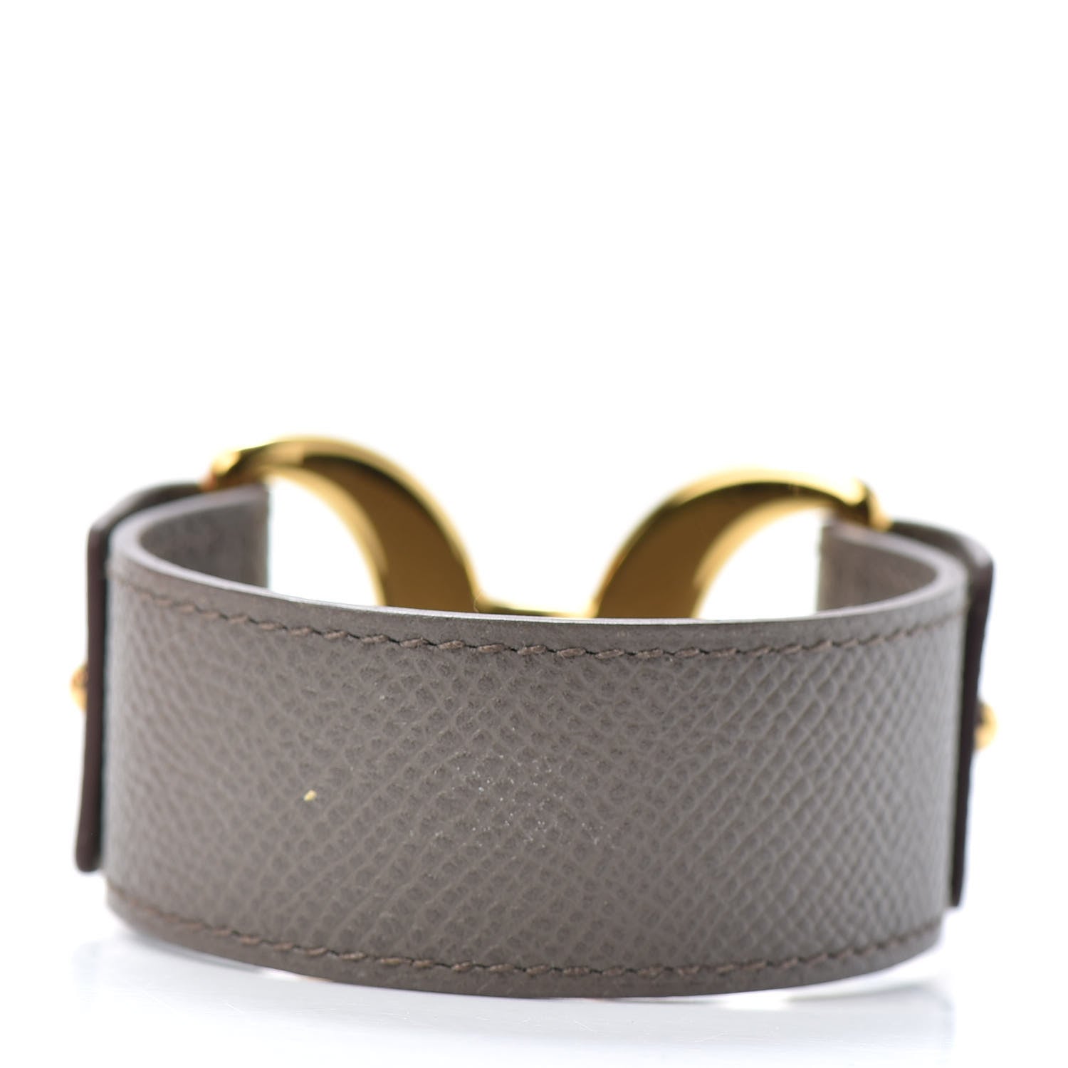Hermes Epsom Pavane Cuff M Etain 2 of 5