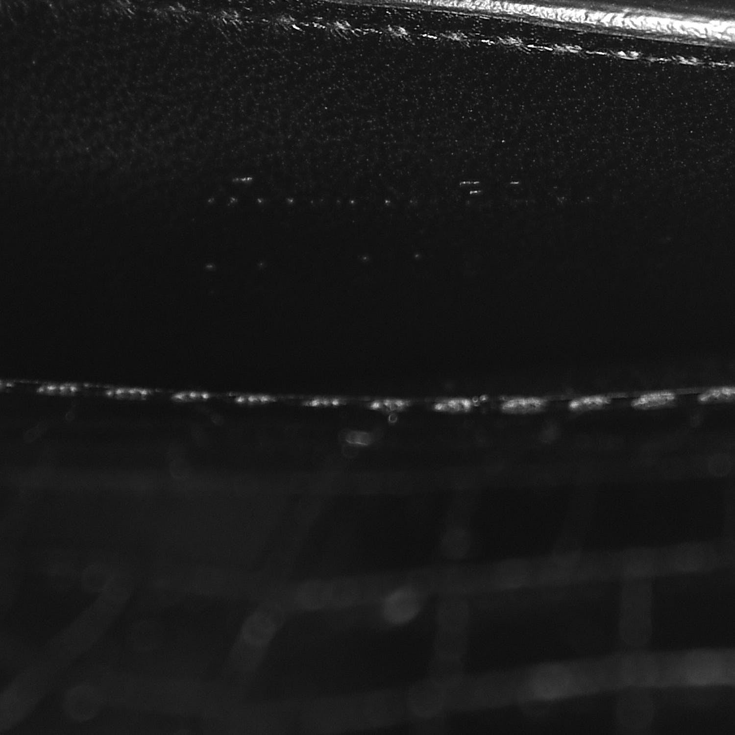 Saint Laurent Calfskin Crocodile Embossed Small Classic Monogram Kate Tassel Satchel Black 7 of 9