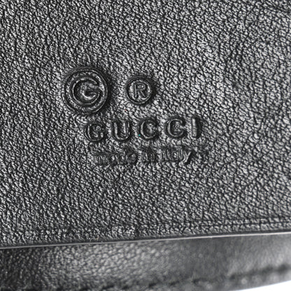 Gucci Guccissima 6 Key Holder Case Black 6 of 10