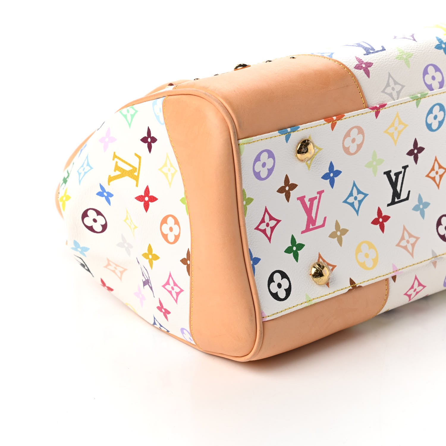 Louis Vuitton Monogram Multicolor Beverly GM White 6 of 10