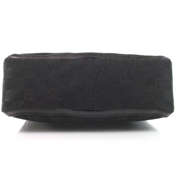 Gucci Small Abbey GG Canvas Hobo Black 4 of 11