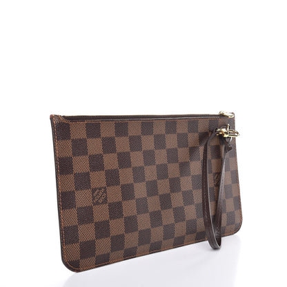 Louis Vuitton Damier Ebene Neverfull MM GM Pochette 3 of 7