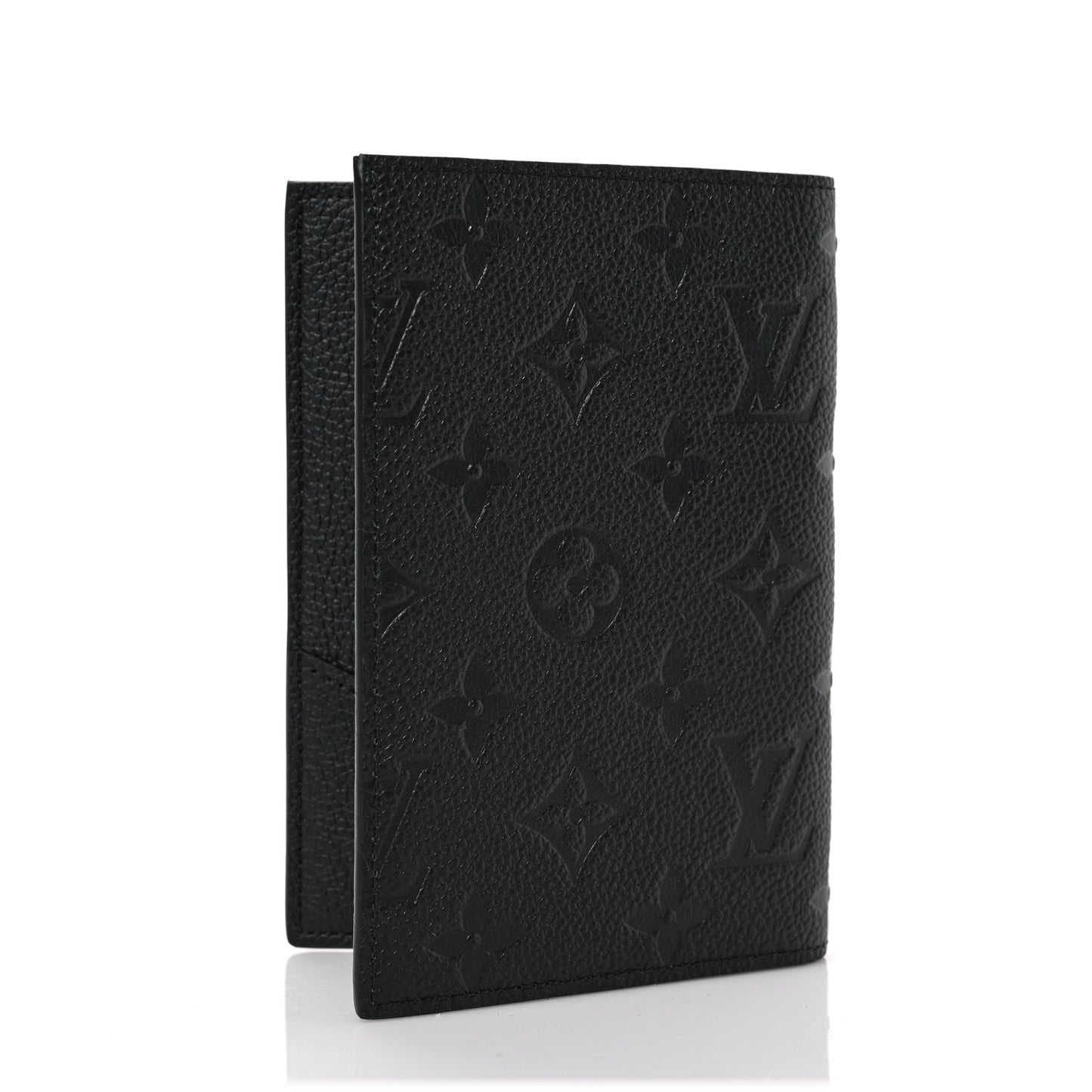 Empreinte Monogram Passport Cover Black