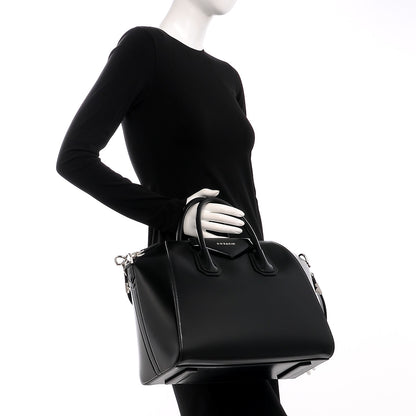 Givenchy Shiny Lord Calfskin Medium Antigona Black 3 of 8