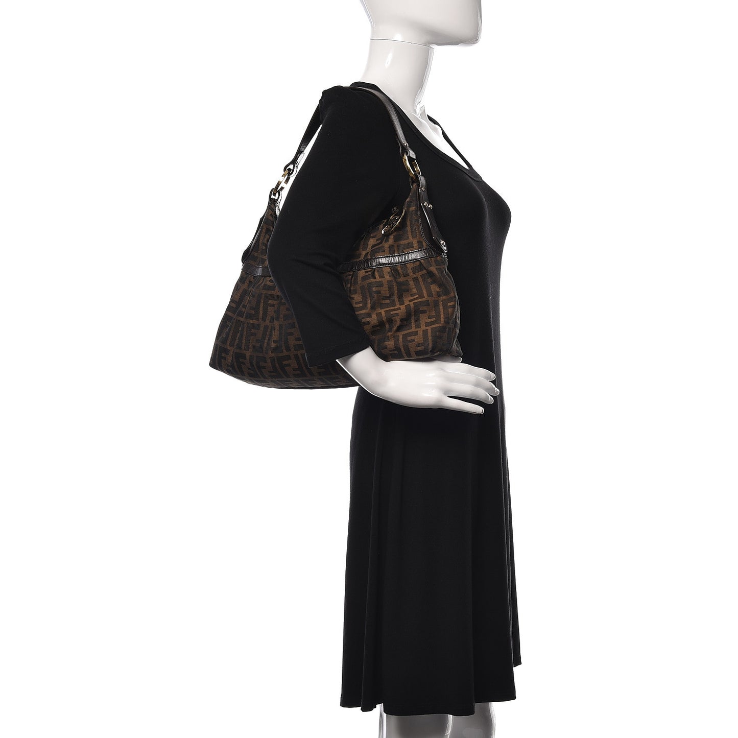 Zucca Cuoio Lucido Chef Hobo Tobacco Moro