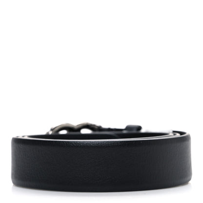 Chanel Calfskin Pearl Crystal CC Belt 85 34 Black 2 of 5