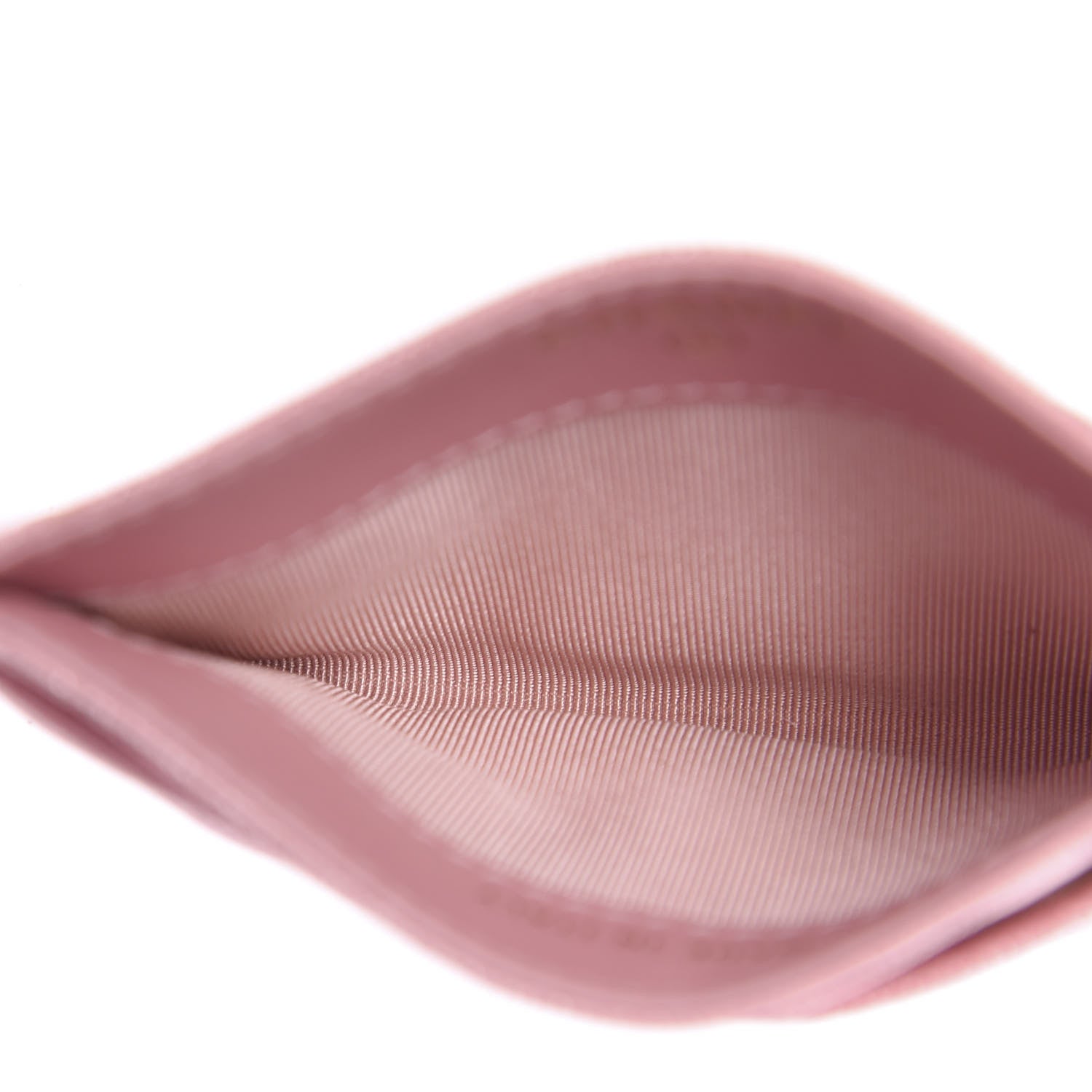 Chanel Iridescent Caviar Quilted Card Holder Rose Pink 4 of 8