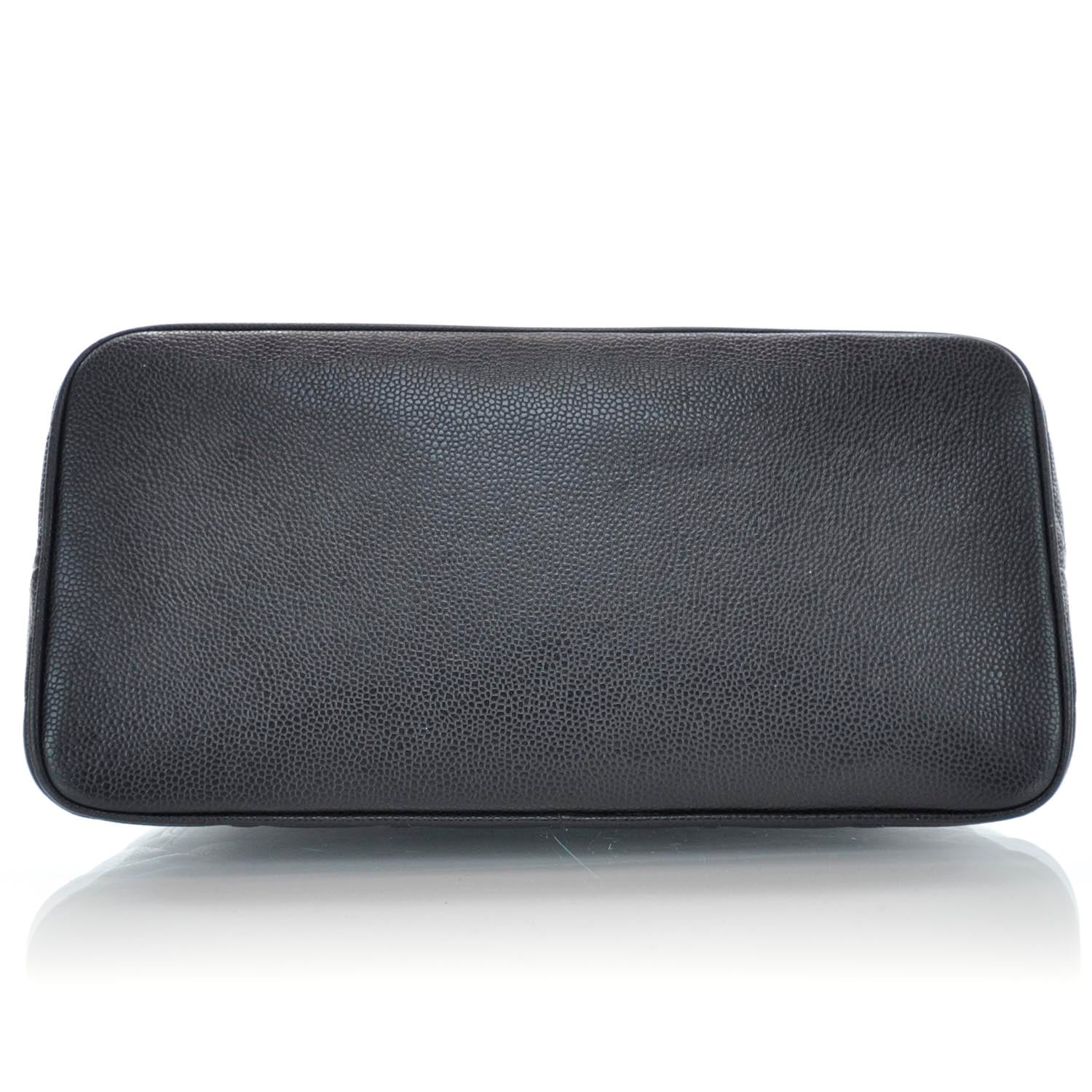 Chanel Caviar Medallion Tote Black 6 of 9