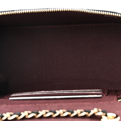 Chanel Lambskin Quilted Small Vanity Case With Chain Black 5 of 11