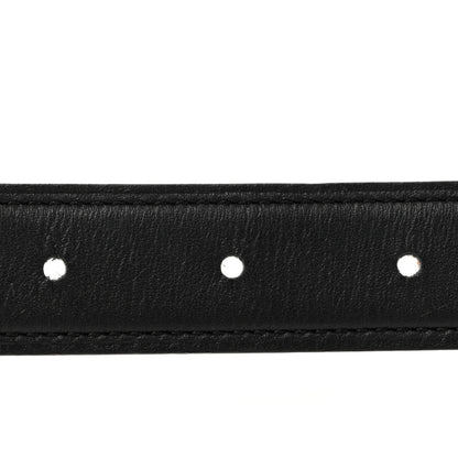 Hermes Swift Epsom 24mm Mini H Belt 75 30 Black Gold 3 of 6