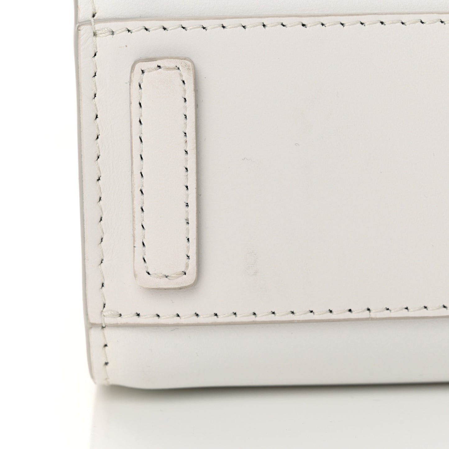 Calfskin Small DG Daily Shopper Tote White