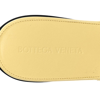 Bottega Veneta Nappa Quilted Rubber Lido Flat Sandals 38.5 Moon Beam 6 of 8