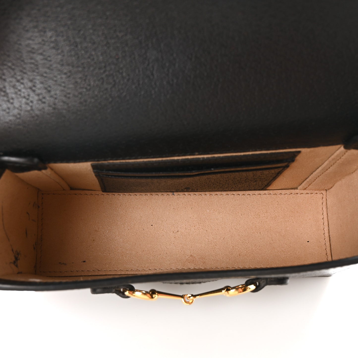 Calfskin Horsebit 1955 Shoulder Bag Black