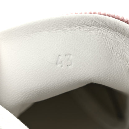 Hermes Chevre Velours Deep Sneakers 43 Rose Opaline 9 of 9