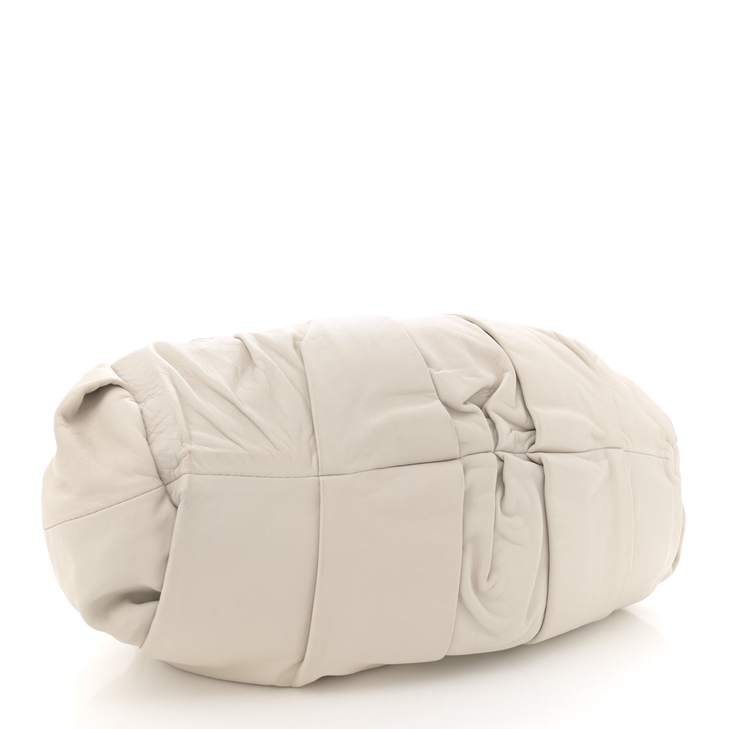 Calfskin Loubette Shoulder Bag White