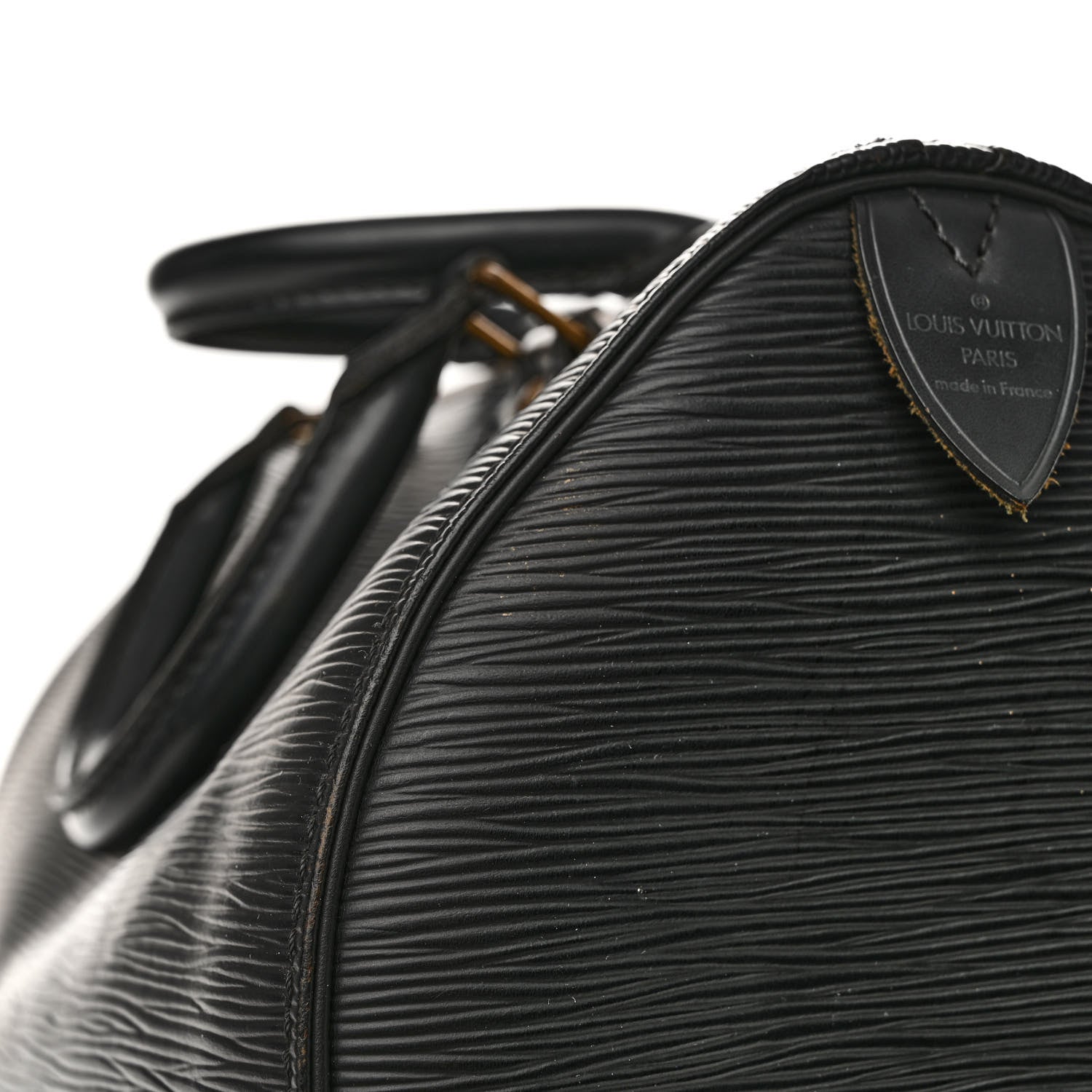 Louis Vuitton Epi Speedy 30 Black 12 of 17