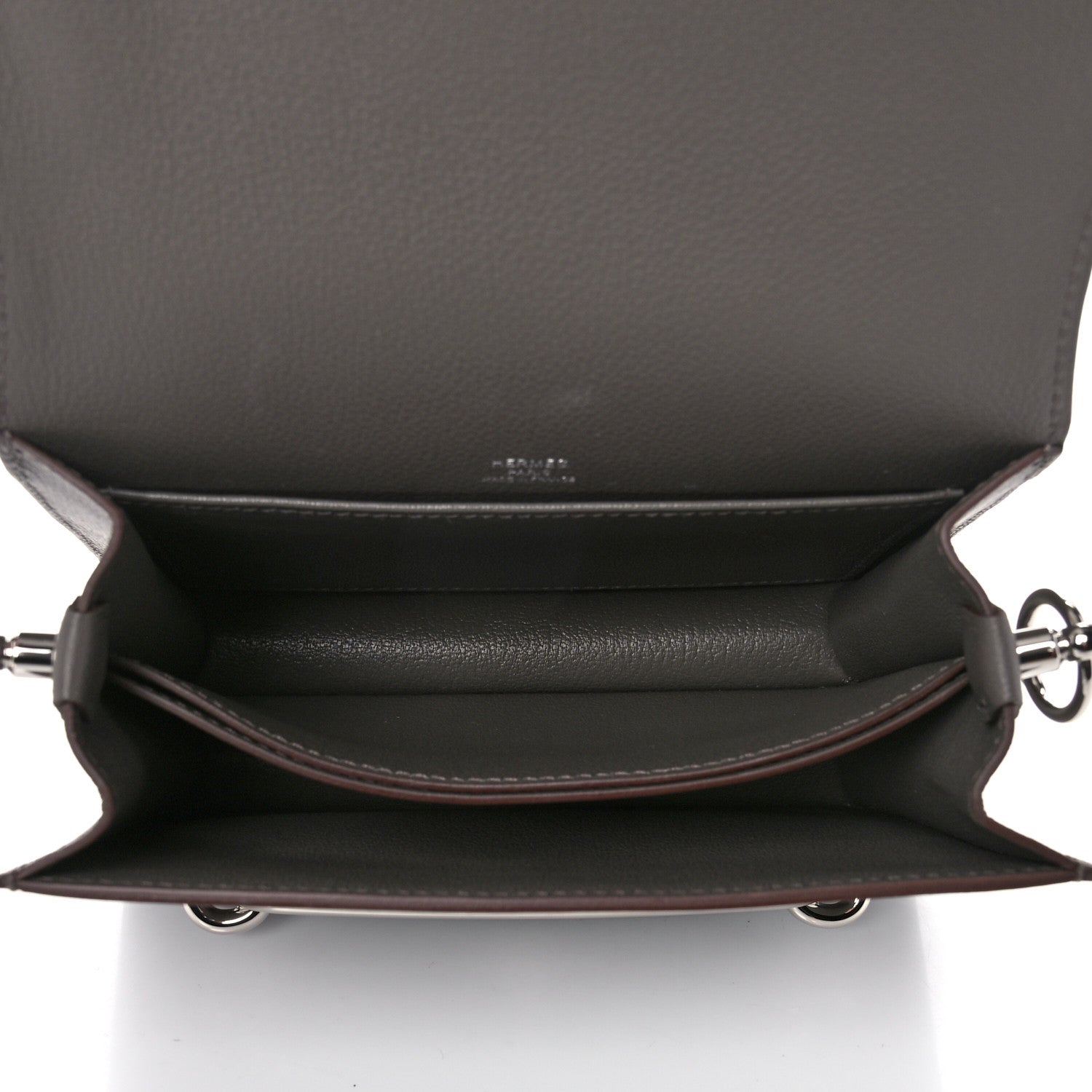Hermes Evercolor Mini Sac Roulis Etain 5 of 9