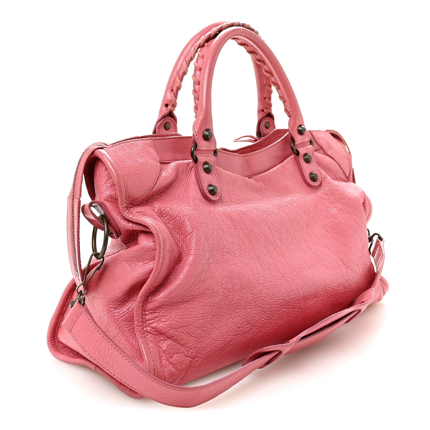 Balenciaga Agneau Classic Hardware City Rose Hortensia 3 of 10